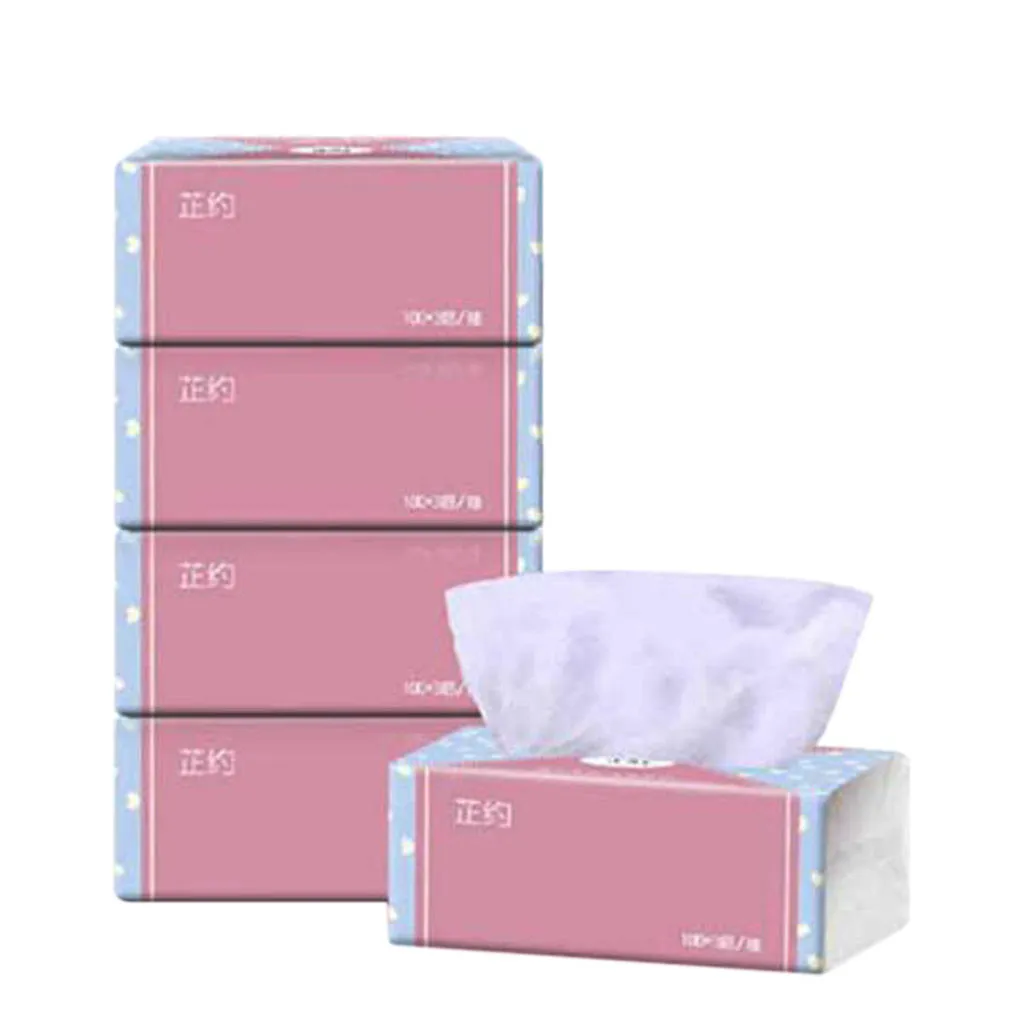 4 посылка 3 слоя ткани Многоразовые Детские бумажные полотенца одноразовые