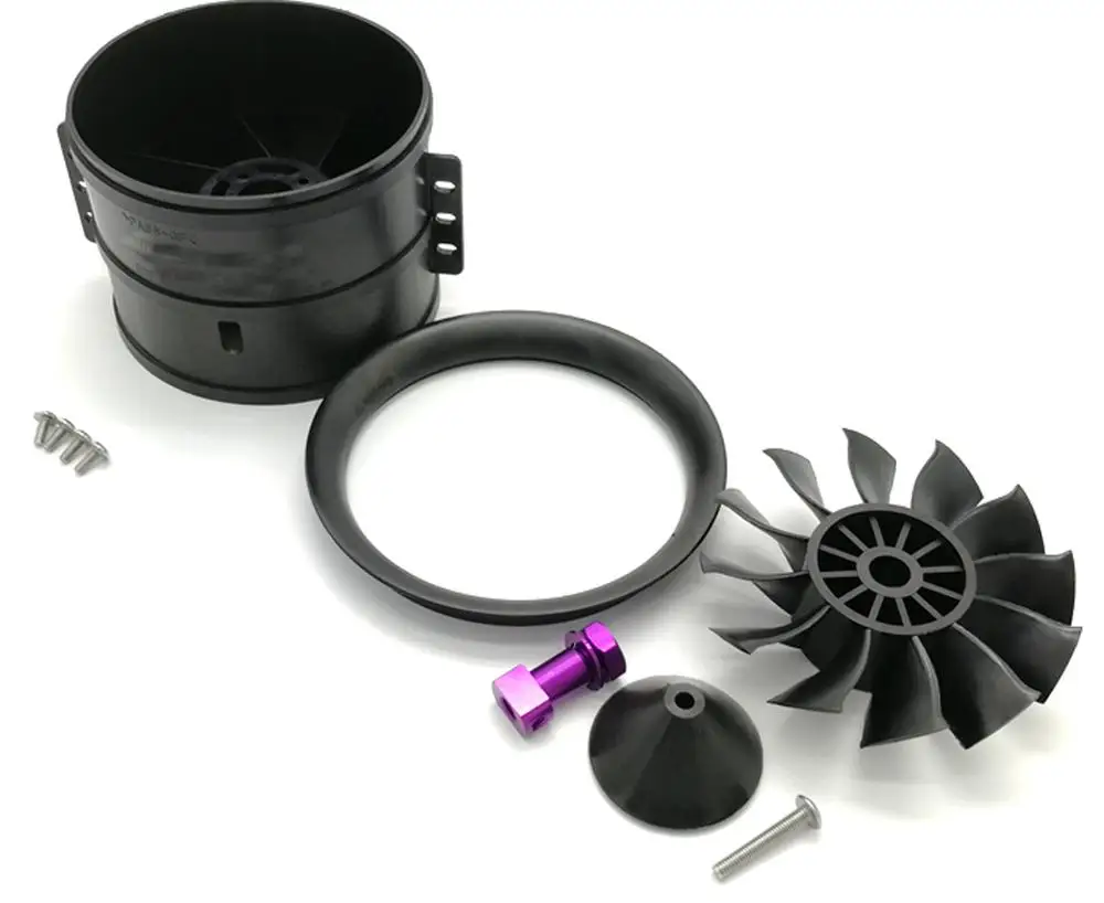 Hobbyhh 90 мм EDF самолета 12 лезвий (6S 1450KV 8S 1100KV) для Модель ру аэроплана A3541Motor 4 0