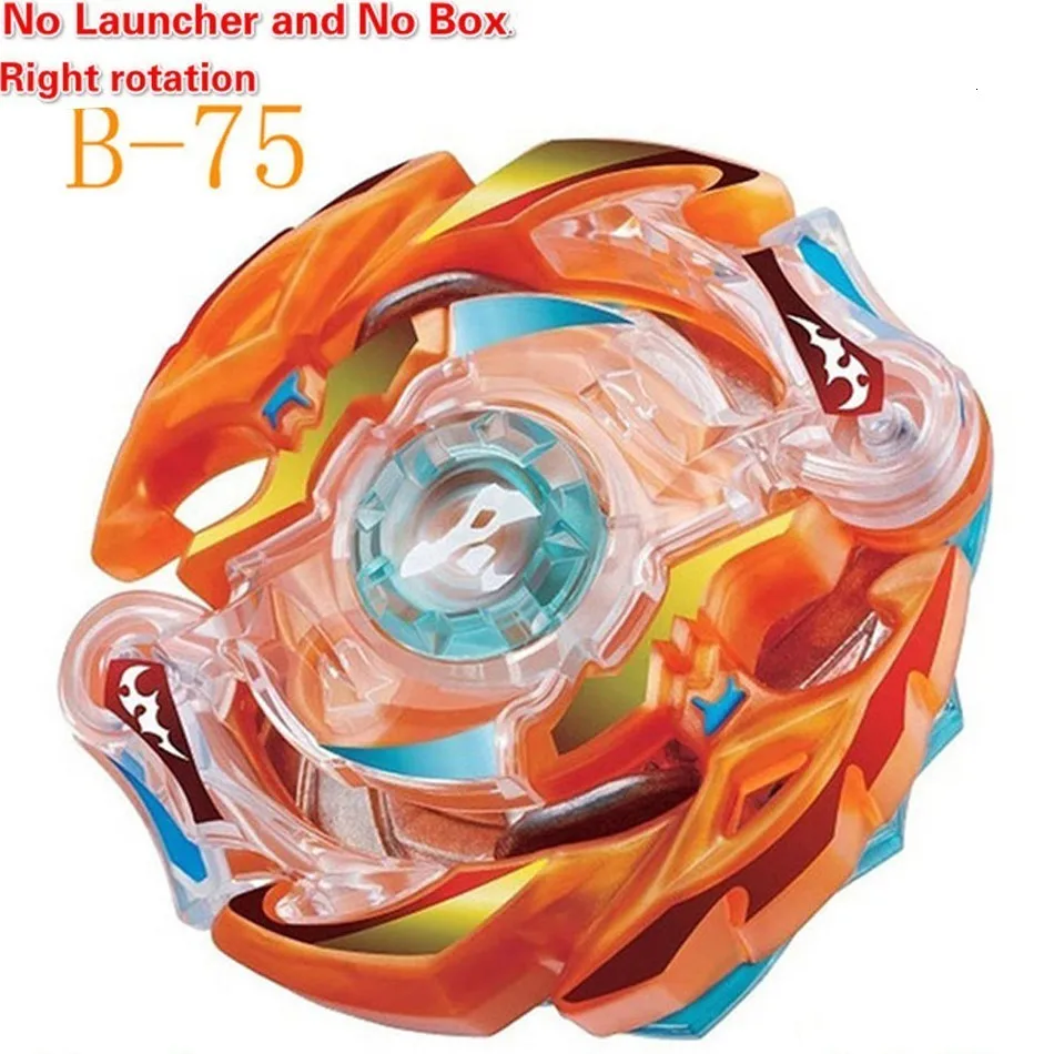 B75 Забавный B-100 Beyblade burst стартер Bey Blade Лезвия Металл fusion bayblade с пусковым устройством высокая производительность battling top - Цвет: B75