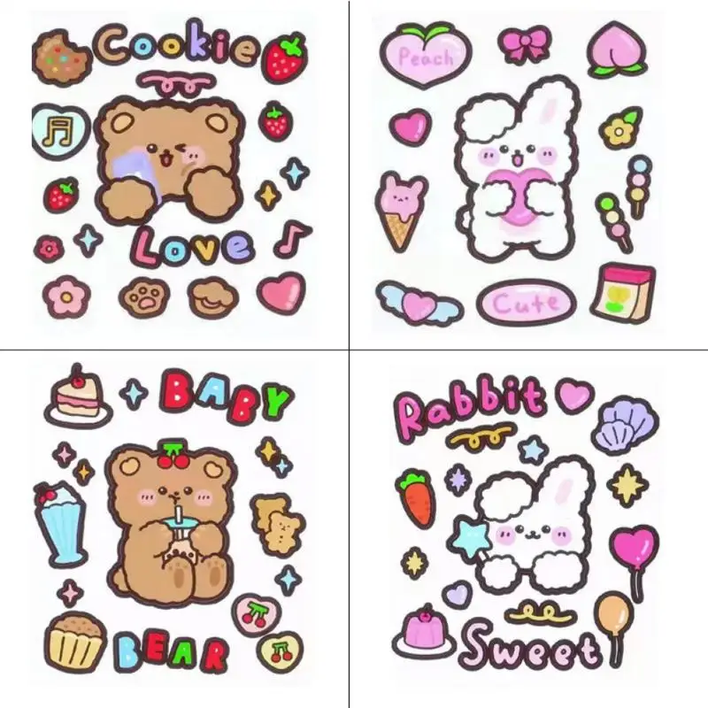 Three-Dimensional Cartoon Sticker Water Cup Travel Trolley Refrigerator Notebook Tide Brand Kettle Book Dropship | Дом и сад