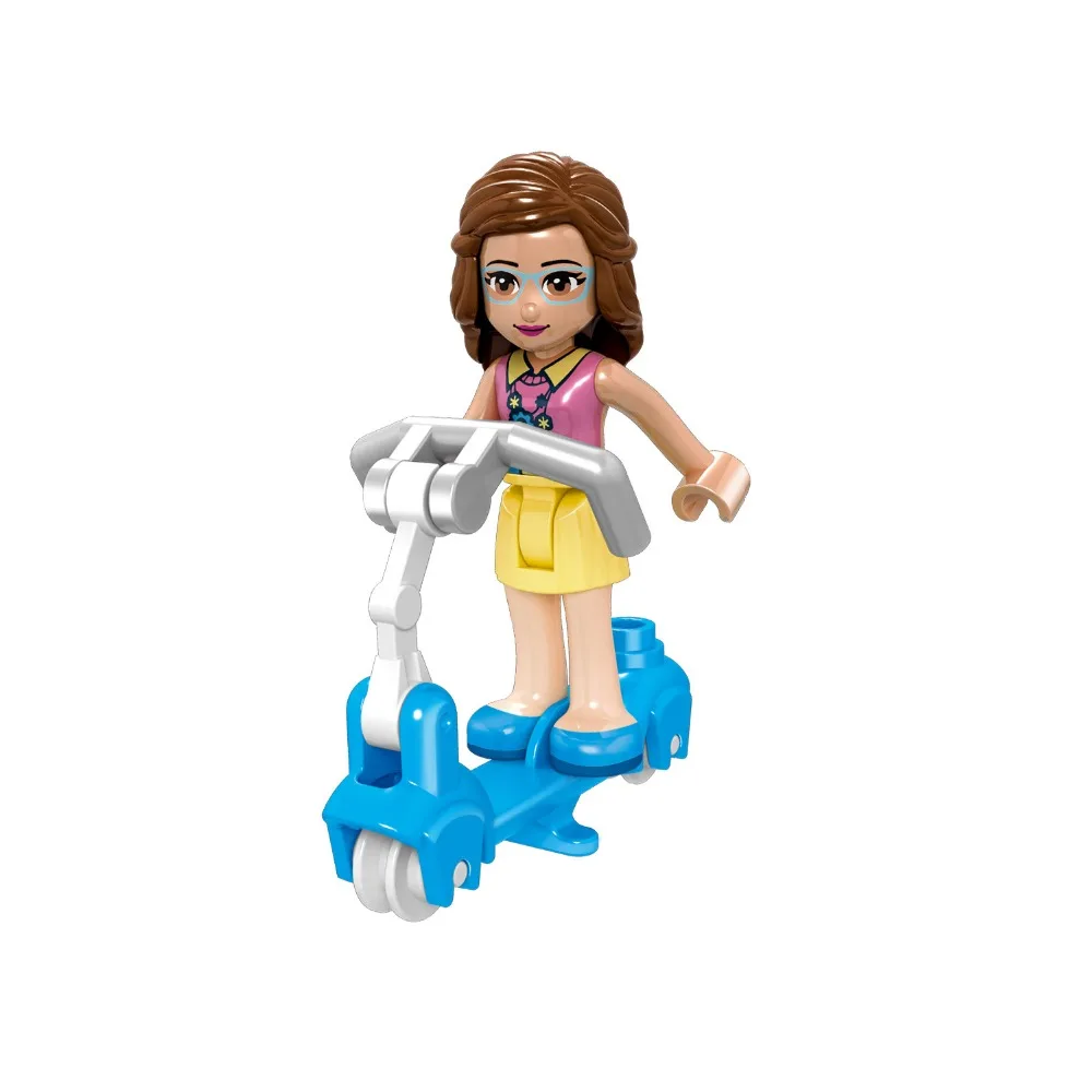 Любимый Детский самокат принцессы для девочек с сердечками озеро город Legoed