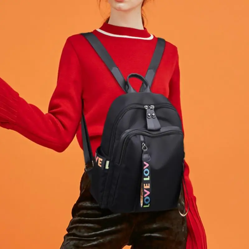 

Fashion Women Backpacks NEW 2021 Trendy Korean Style All Match One Shoulder Crossbody Bag Fashion Soft Backpack 02C