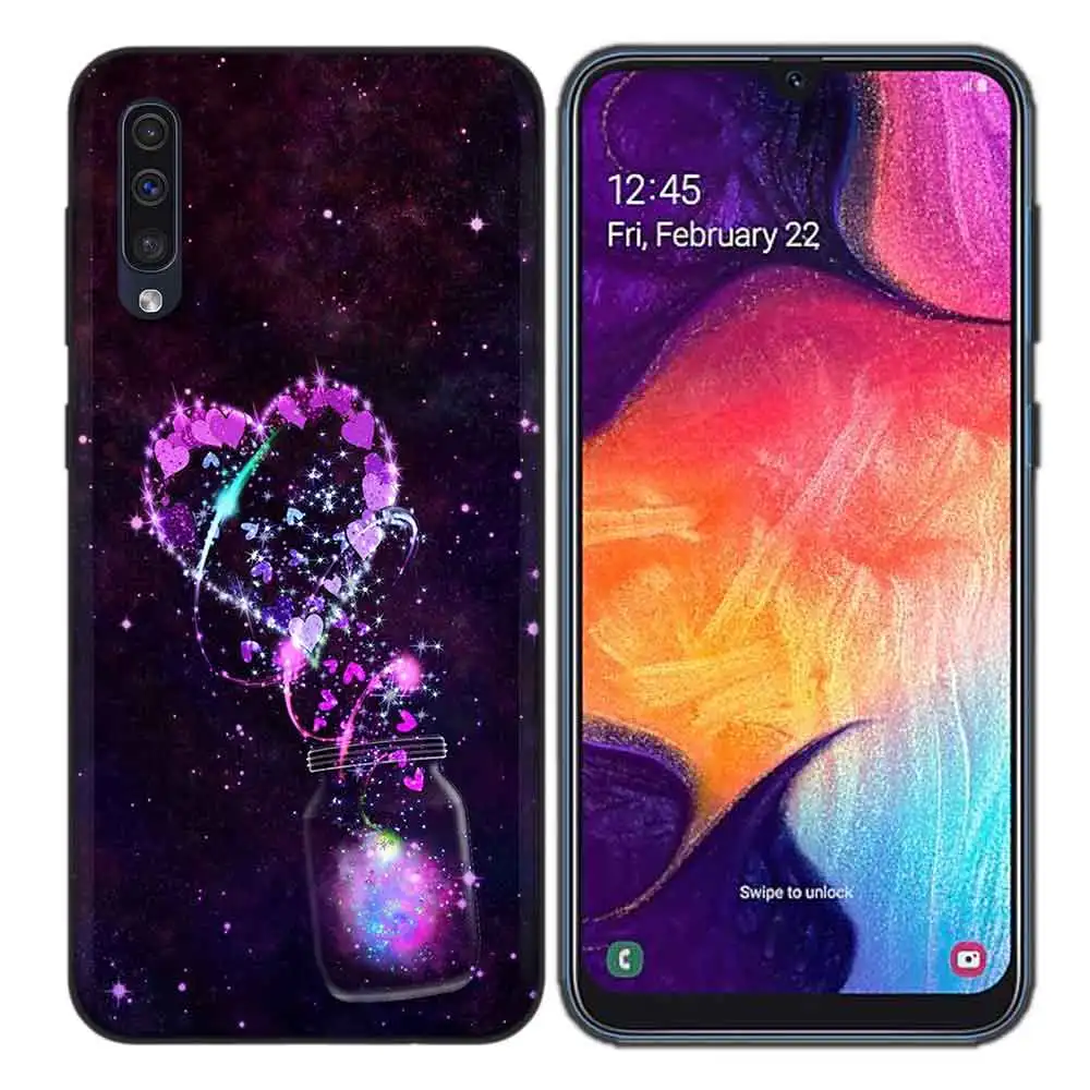 Ловец снов TPU силиконовый чехол для samsung Galaxy A7 A9 A10 A20 A30 A40 A50 A60 A70 A80 A20E A90 5 г Примечание 10 M40 для задней панели