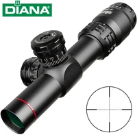 diana 2 7x20 scopes rapid target acquisition hunting riflescoepes mil dot optical sight mobile size pocket scope