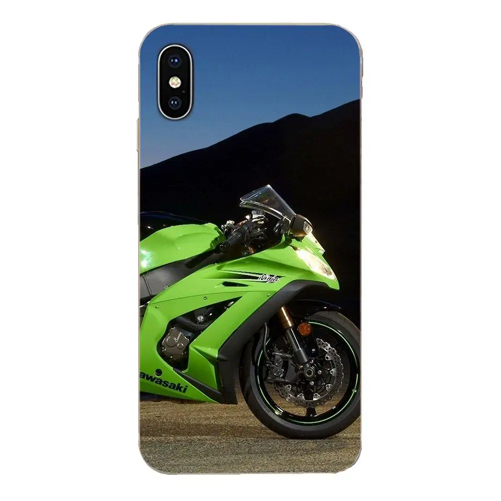 Kawasaki Ninja спортивный мотоцикл для huawei P7 P8 P9 P10 P20 P30 Lite Mini Plus Pro Y9 Prime P Smart Z 2018 2019 ТПУ