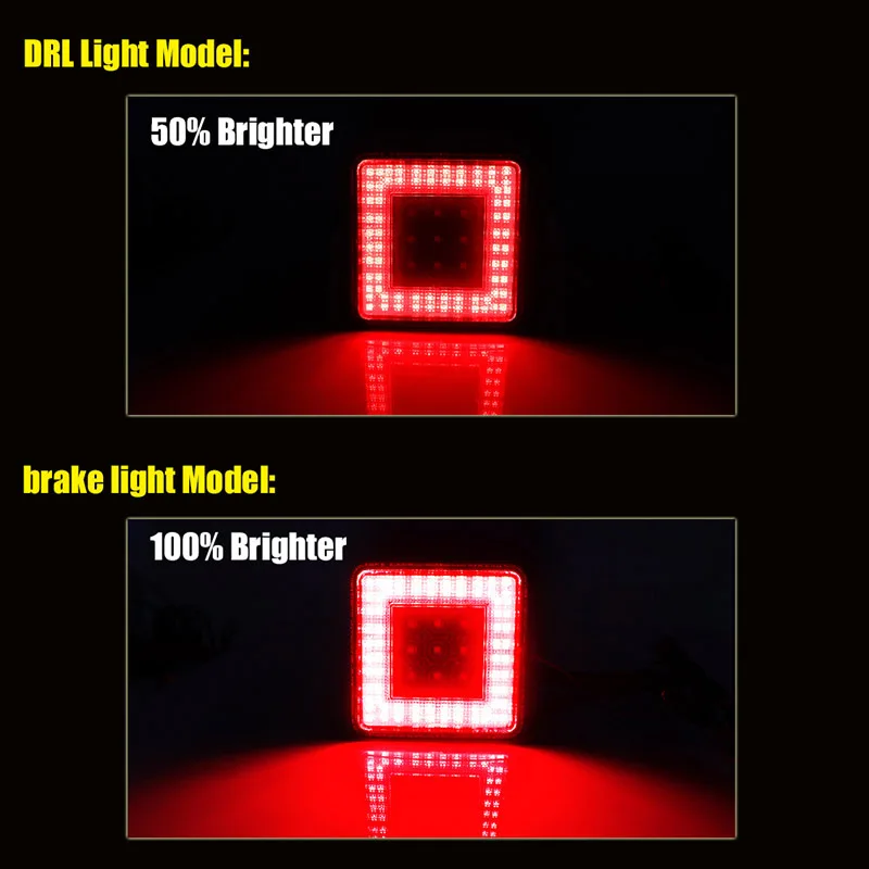 Светодиодный чехол для прицепа с запасным светодиодный светильник заднего хода