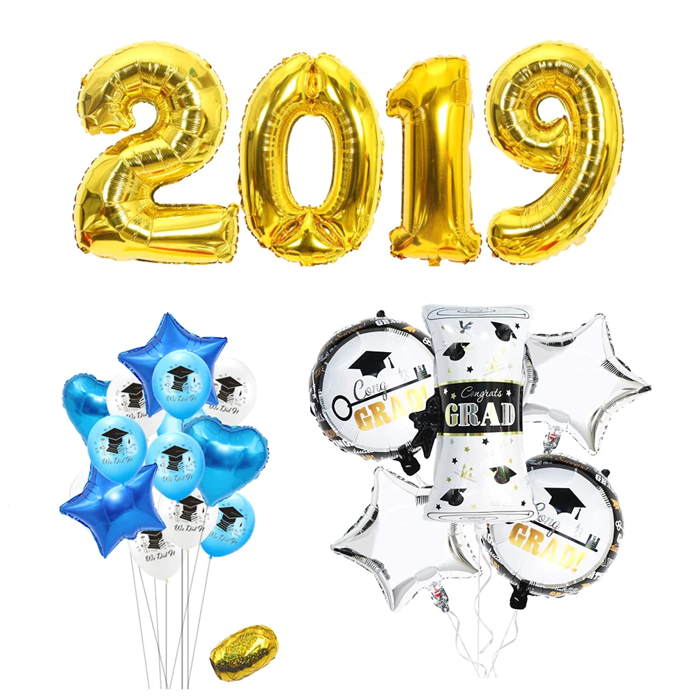 

5/14pc Graduation Balloon School Graduation Ceremony Atmosphere Decoration Balloon Graduation Classroom Scene Decoration Balloon