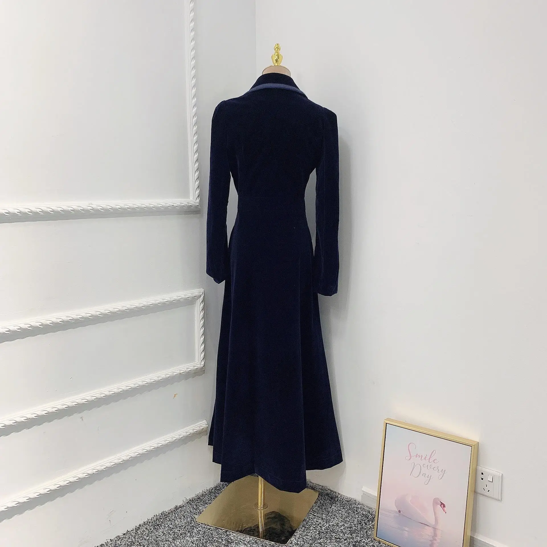 Коллекция осень/зима 2021 года европейская американская удлиненная версия