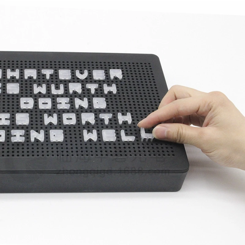 A4/A5 светодиодный светильник с буквенным принтом новый домашний пазл для