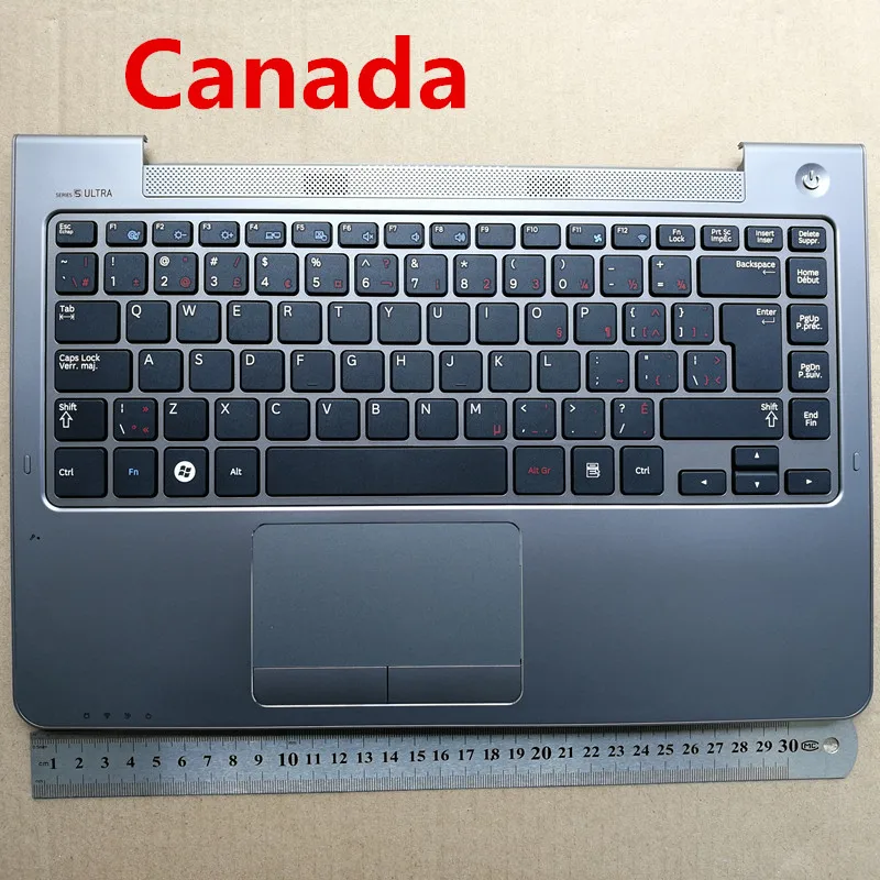 Новая клавиатура для ноутбука США/Ca/Kor/Ger с сенсорной панелью samsung NP530U4B 530U4C NP535U4B