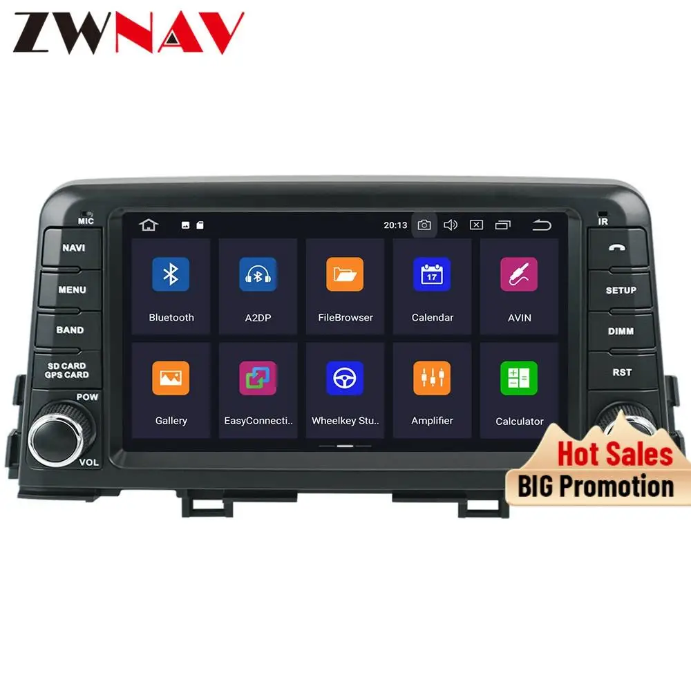 Автомобильная магнитола DSP 4 + 64 Android 9 0 для KIA morning 2016 2017 GPS Navi автомагнитола аудио