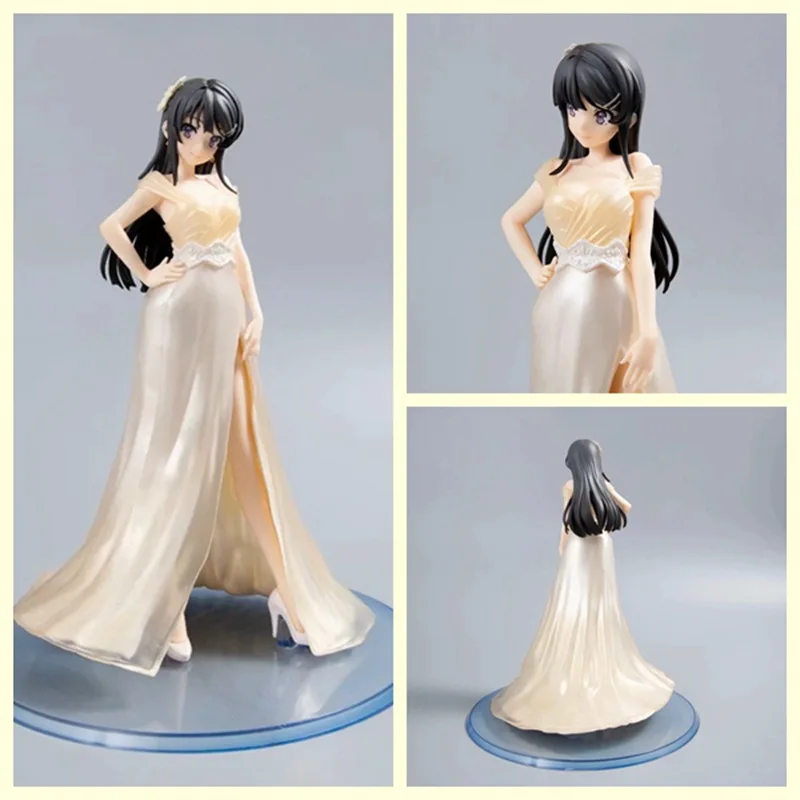 

Rascal Does Not Dream of Bunny Girl Senpai Sakurajima Mai Wedding Dress Aniplex Boxed Figure 23cm