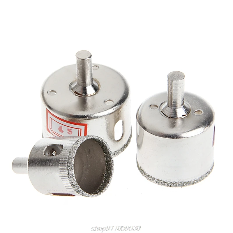

3Pc 28/38/45mm Diamond Coated Core Saw Hole Drill Set For Glass Marble Tiles New J07 21 Dropship