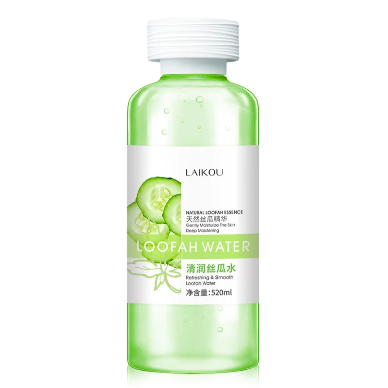 

Natural Loofah Essence Gentle Moisturizing Anti-Fine Lines Facial Toner Improves Roughness Refreshing Smooth Loofah Water