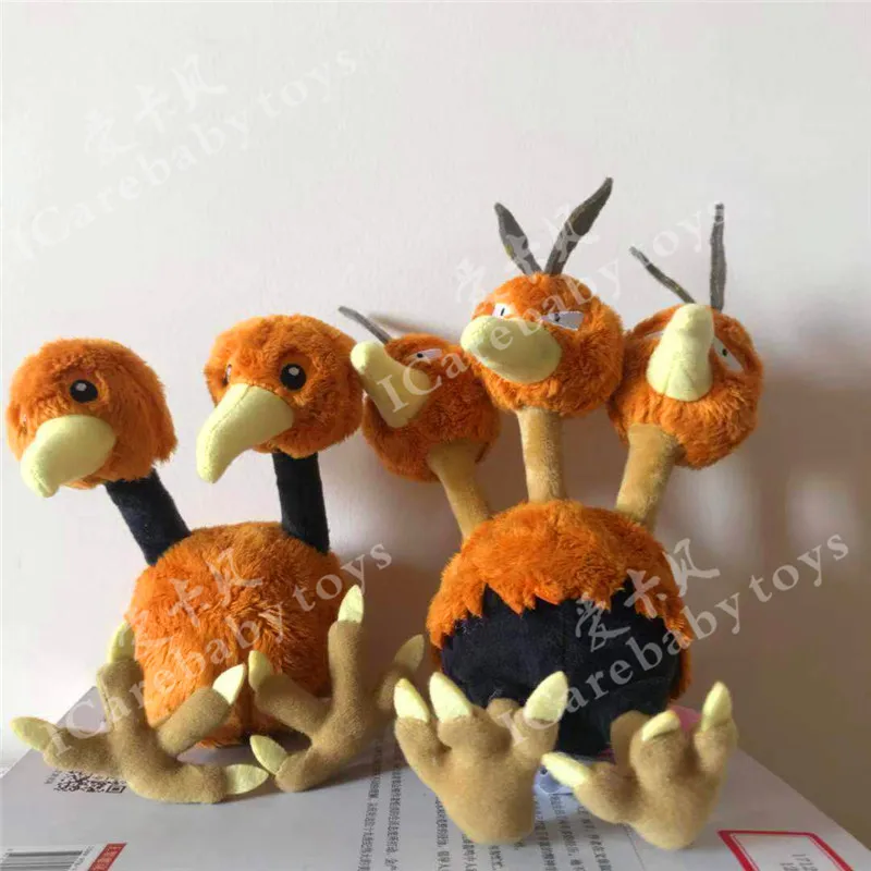 Новый аниме PokOe Go оригинальный F Doduo Dodu плюшевые Peluche 15 см | Игрушки и хобби