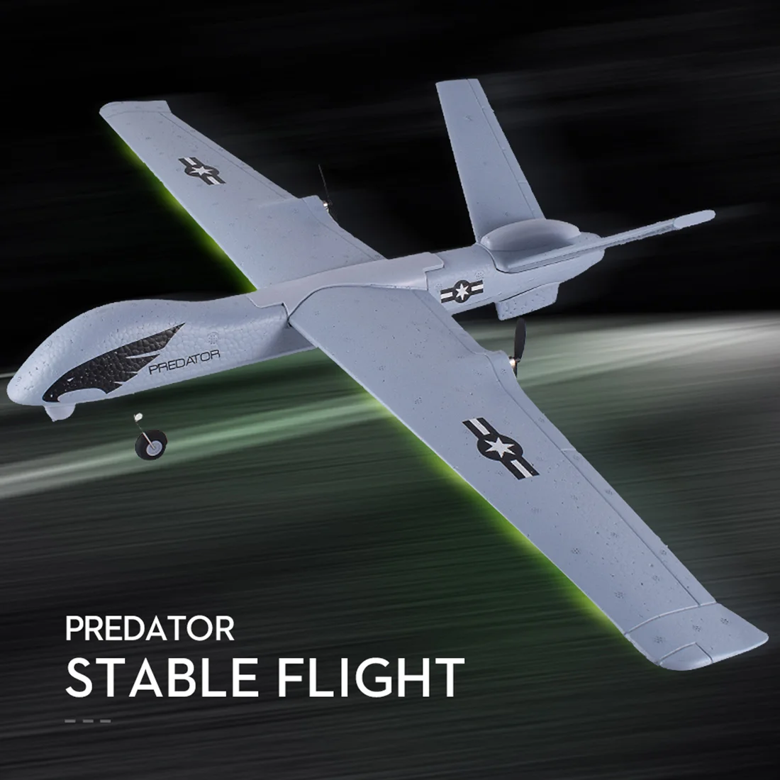 Z51 2 4G 3CH RC Самолет без камеры 20 минут Fligt Time Gliders светодиодный ручной разброс