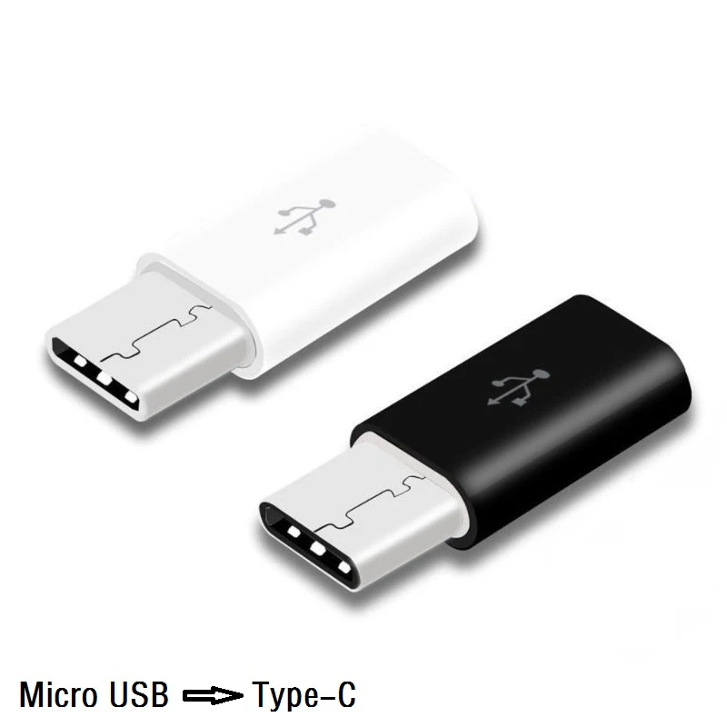 Изысканный маленький Micro Usb штекер к гнезду Type c C Удобный универсальный адаптер