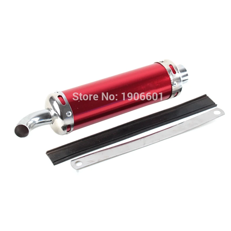 Универсальный выхлопной глушитель для мотоциклов гоночный труба двигателя 50 125