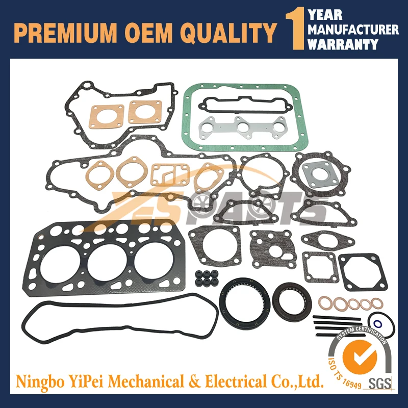 

Полный комплект прокладок для Mitsubishi K3D MT17 MTE1800 MT210 Iseki TU170 TU160 чехол 245