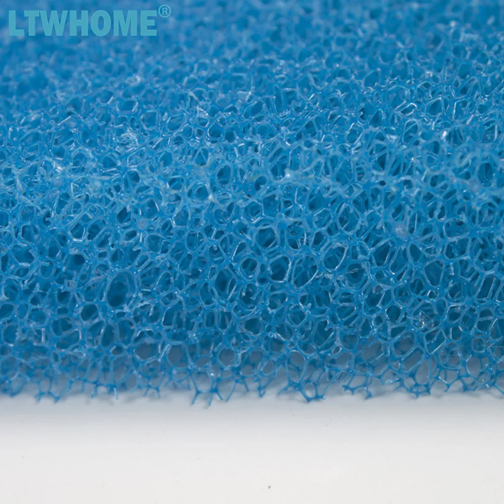 LTWHOME комплекты запасных синих грубых и белых тонких фильтров для Eheim 2616220 Professional