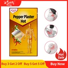 5 мешков медицинские штукатурки тигровый бальзам Перцовый пластырь для боли в суставах 10х18 см пластырь для боли в спине Горячая капсичка штукатурка