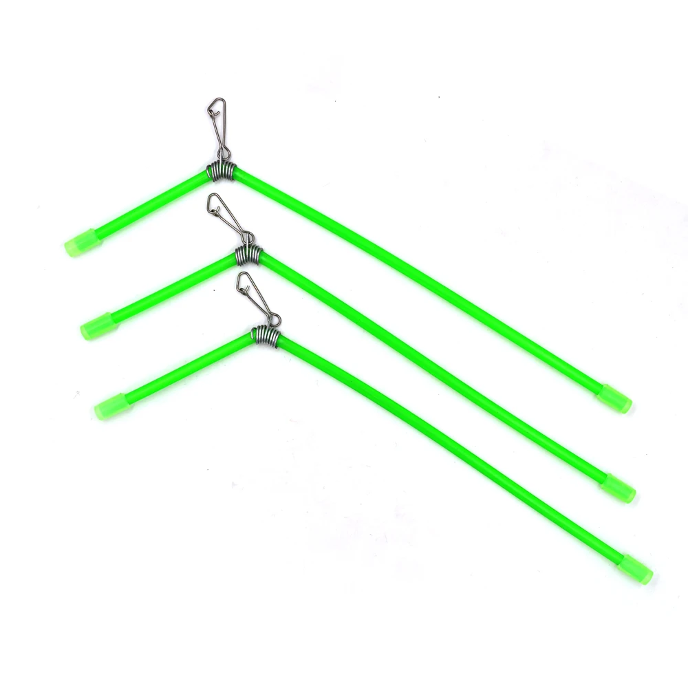 MNFT 12Pcs Sea Fishing Tangle Booms Fish Lure Plastic Tube  21cm Balance Connector Fish Tackle Accessory