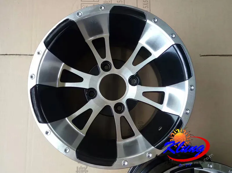 KLUNG совершенно новые 12 дюймовые диски 12x6 12x8 для багги карт четырехколесных