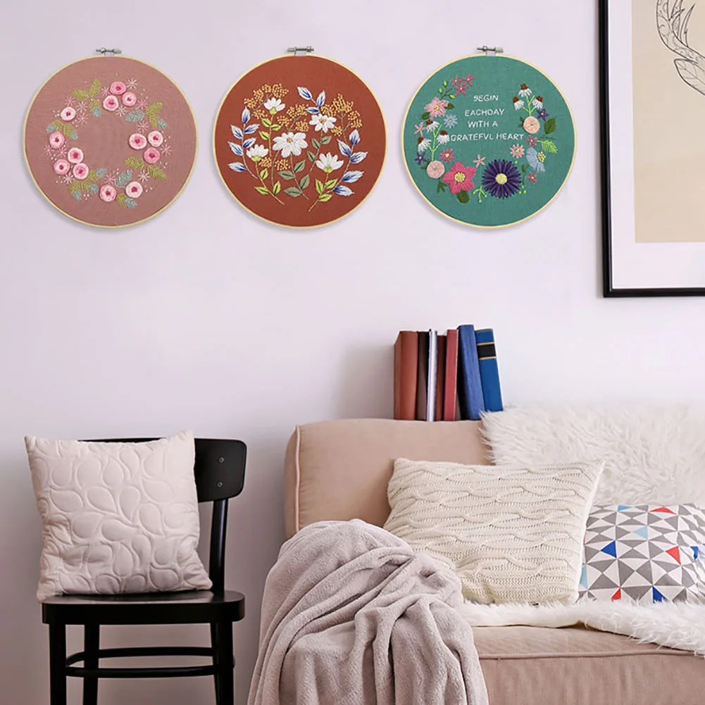 DIY 3D вышивка цветок ручная работа рукоделие для начинающих набор крестиков