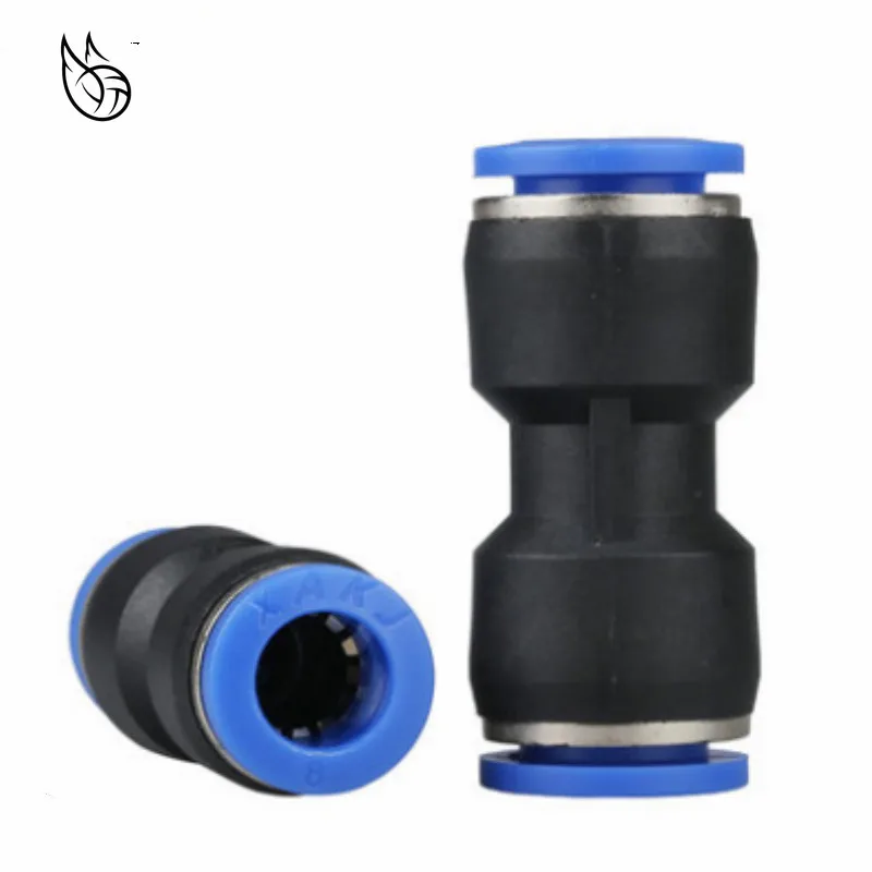 Прямой пневматический быстроразъемный Фиттинг полиуретан 1 шт. 4 6 8 10 12 14