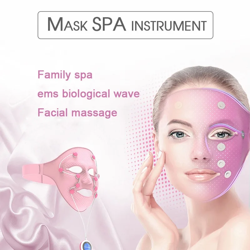 Светодиодный Красота красный светильник маска инструмент Уход за кожей лица
