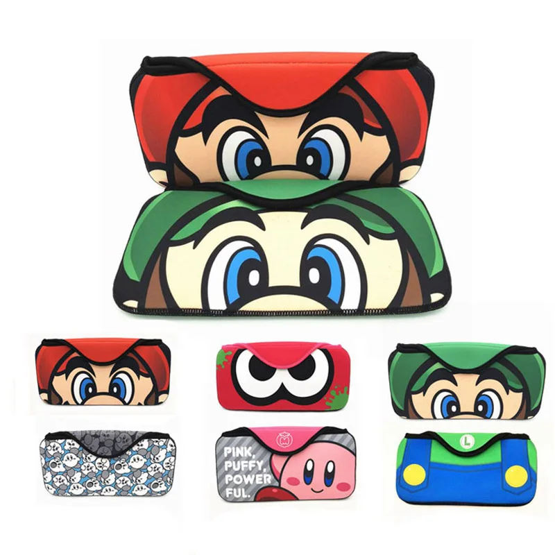 Чехол для Nintendo DOS Switch мягкий переносной защитный чехол дорожная сумка аксессуары