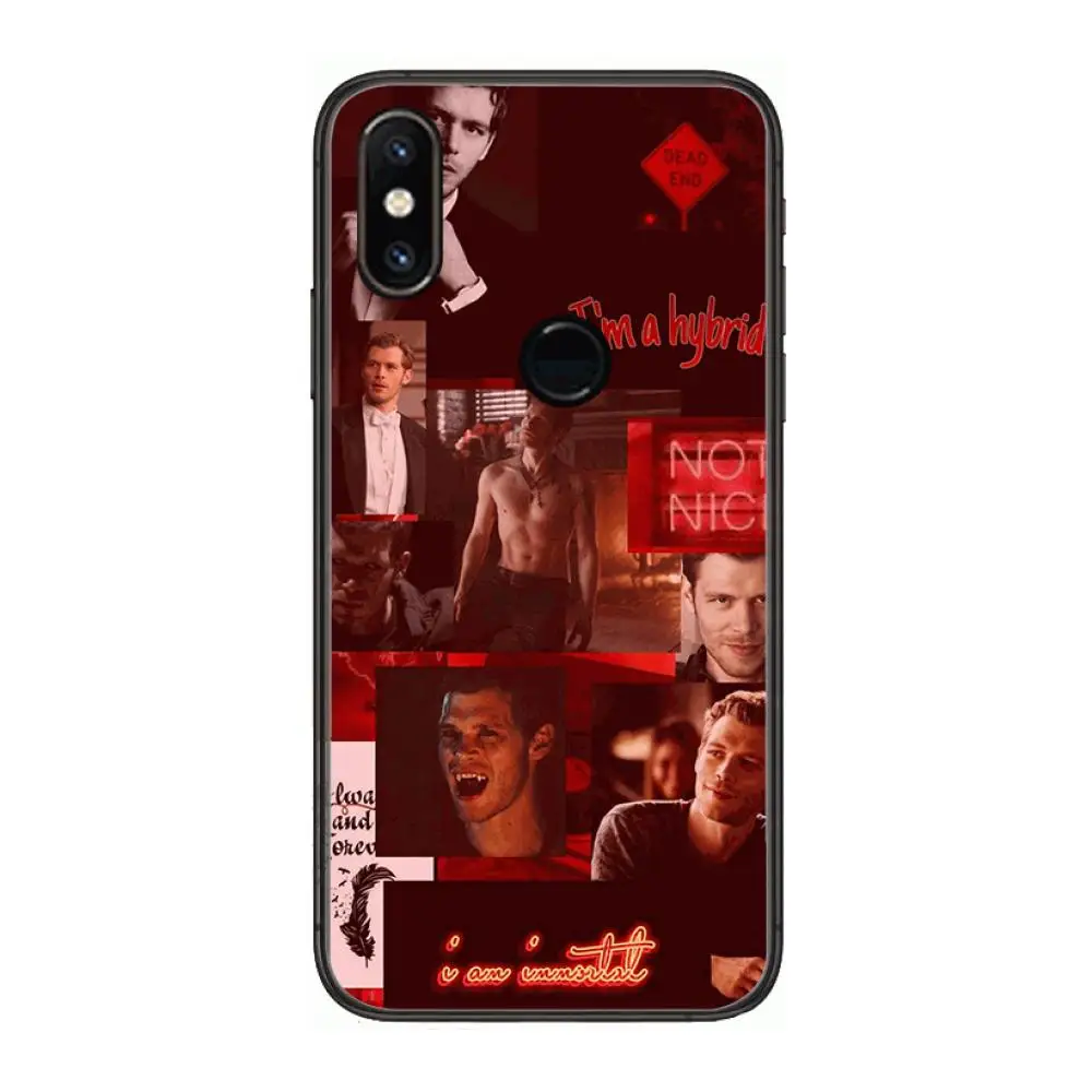 

Vampire's diary style Phone Case For xiaomi M2 C3 X3 F2 Lite NFC 6 5 x Poco k30 Pro Anime Black Cover Silicone Back Pretty