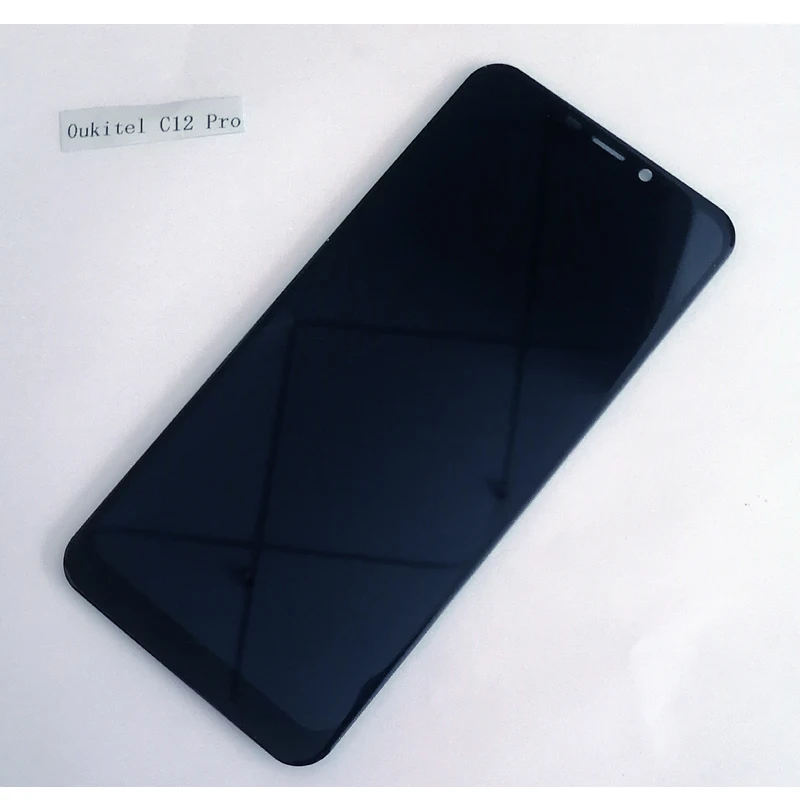 for original oukitel c12 pro lcd display touch screen digitizer assembly tools fhd 6 18 inch for oukitel c12 pro phone lcd free global shipping