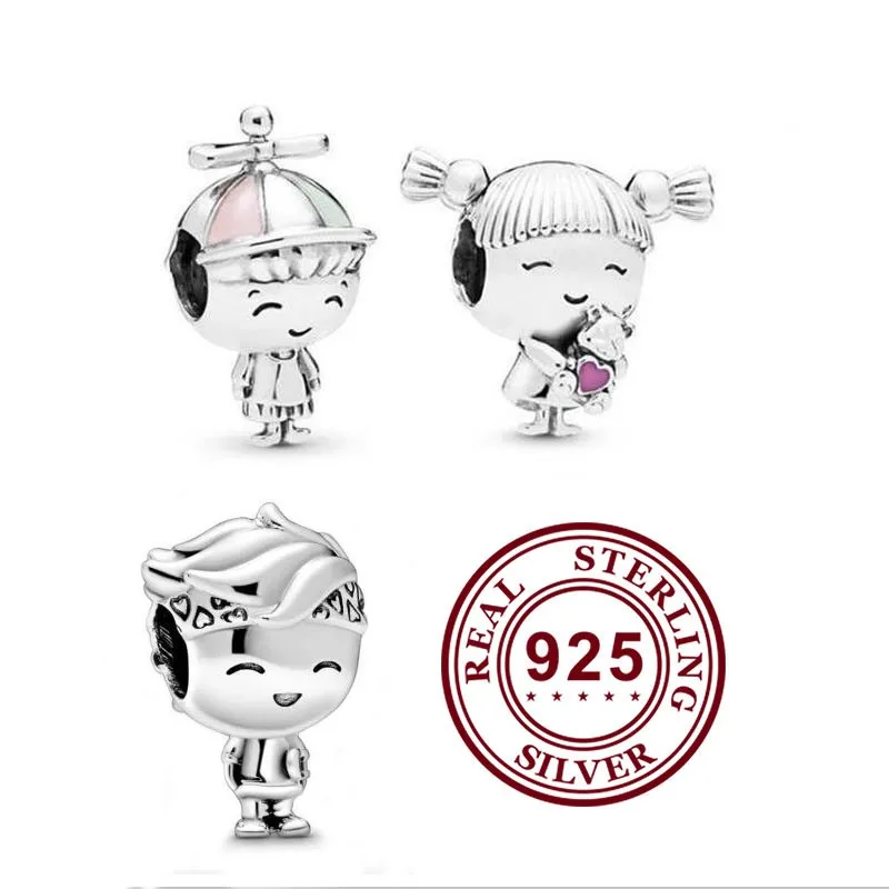 

Authentic 925 Sterling Silver Beads New Character Fashion Beads Fit Original Pandora Bracelet For Women Diy Jewelry