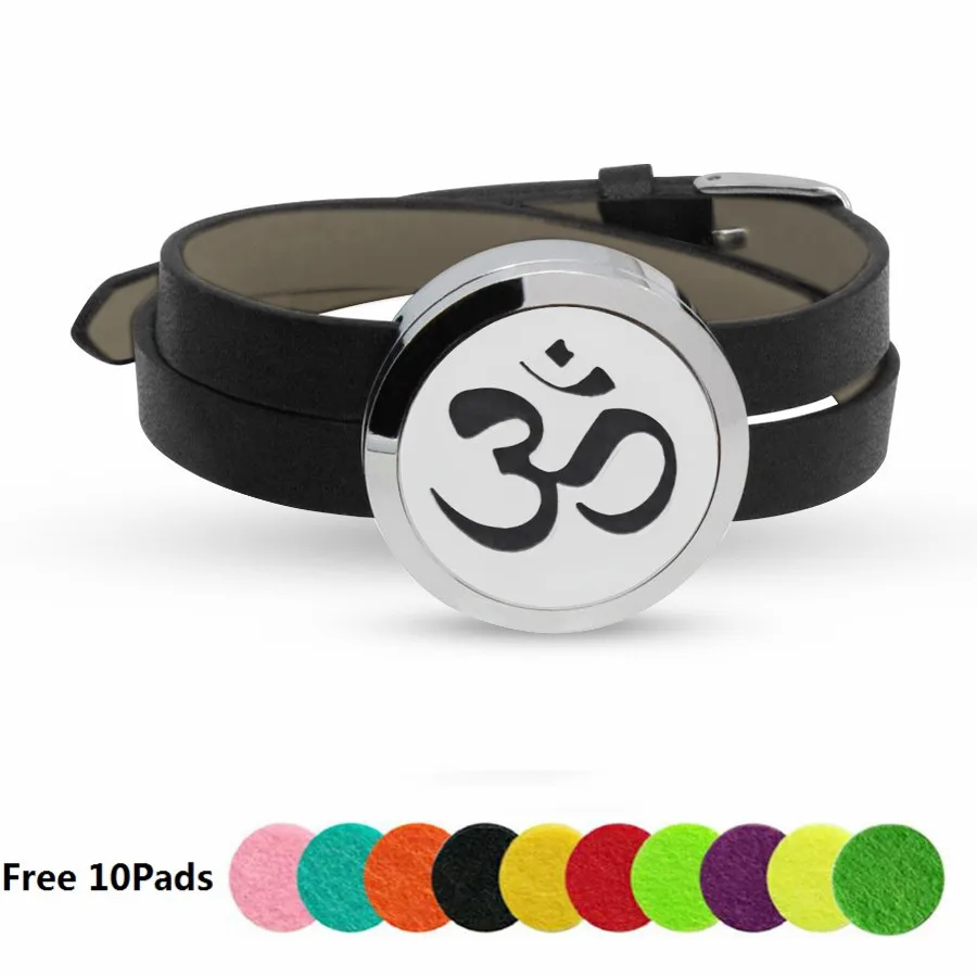 Ароматизатор Дерево жизни браслет с эфирными маслами 10 шт.|leather wristband|essential oil