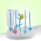 Сушилка для бутылок, сушилка для детских бутылок, синяя сушилка для детских бутылок, сушилка для хранения, сушилка для детей