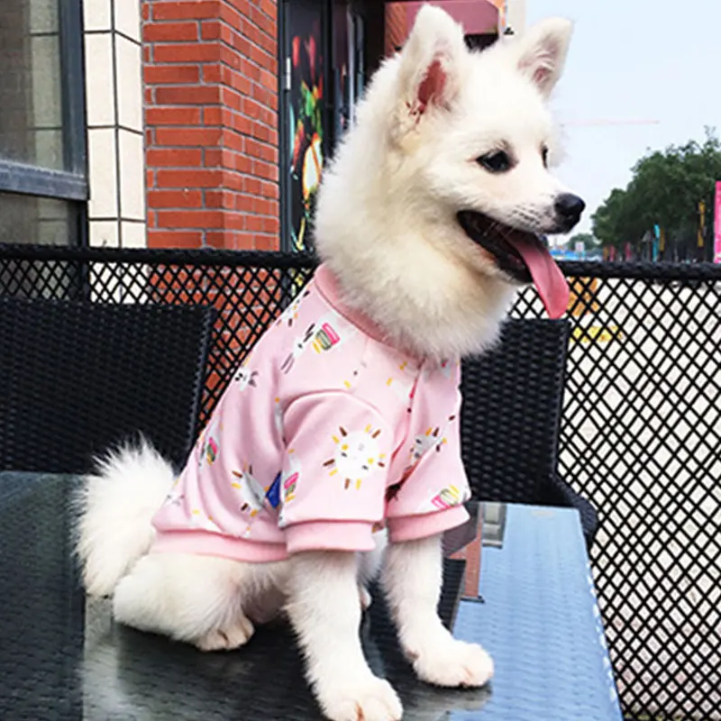 Осенне-зимняя женская рубашка с круглым вырезом куртка для маленьких животных