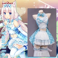 pre sale uwowo nekopara vanilla cosplay costume new maid dress theatrical costume halloween special custom outfit