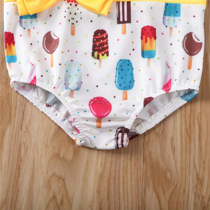 Женский слитный купальник с открытой спиной бантом на одно плечо | Спорт и