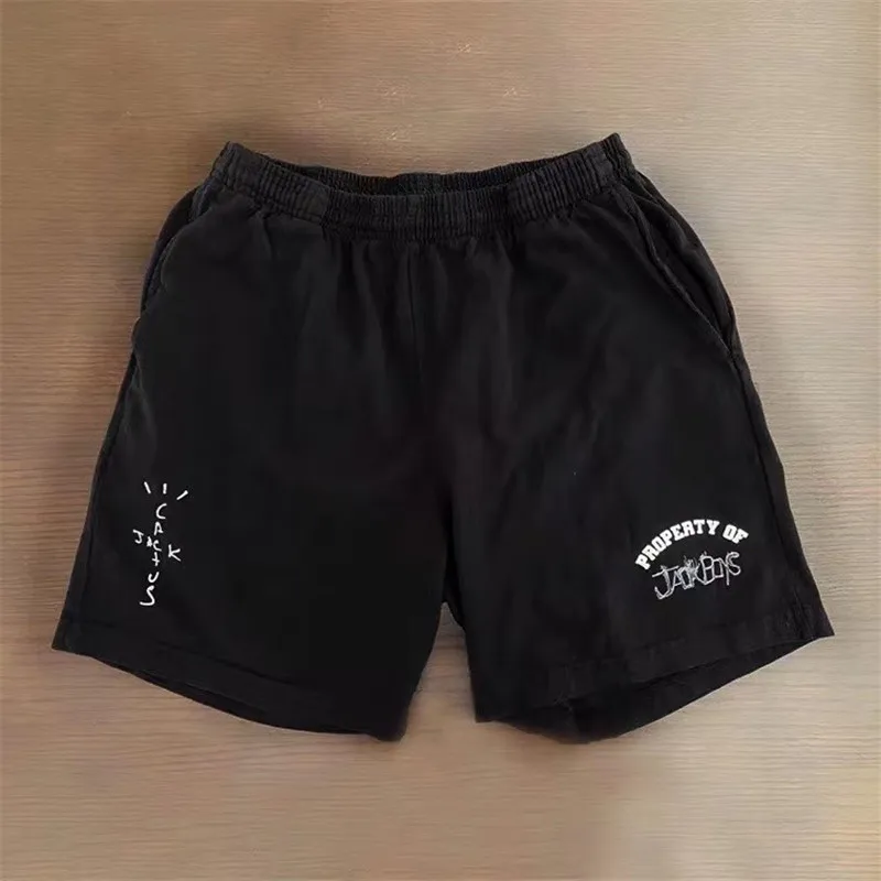 Шорты спортивные для мужчин и женщин Трэвис Скотт Джек кактус уличная одежда