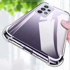 Прозрачный чехол для Samsung Galaxy a72 4G 5G противоударный чехол для телефона A 72 SM-A725F SM-A726B Силиконовые чехлы задняя защитная крышка