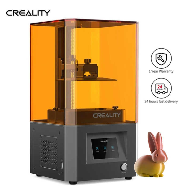 Creality LD-002R-impresora 3D UV LCD, máquina de impresión fuera de línea con pantalla de 5,5 pulgadas, carriles lineales, sistema de filtración de aire