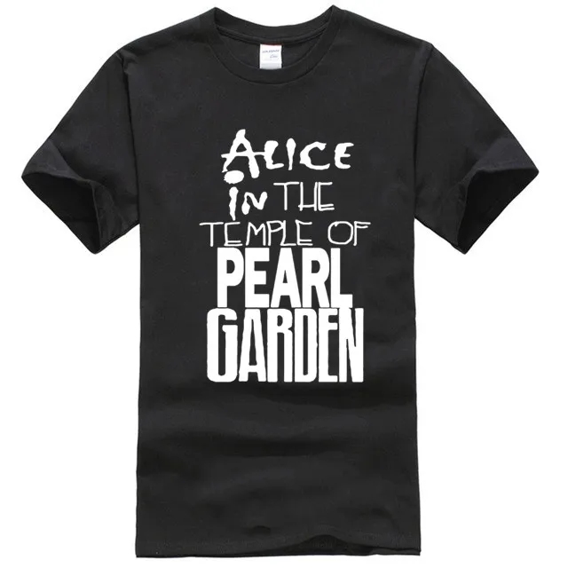Мужская футболка Alice In The Temple Of Pearl Garden|Мужские футболки| |