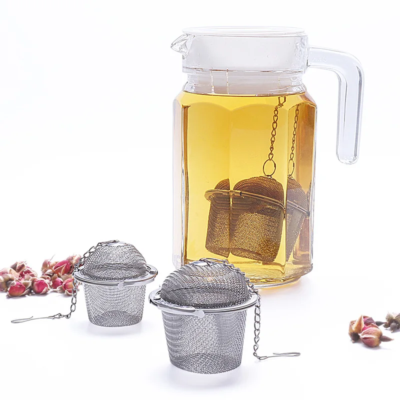 

High Quality Hot Sale Stainless Steel 304 Material Bucket Shape Tea Infuser Ball 18/8 Kitchen Accessories
