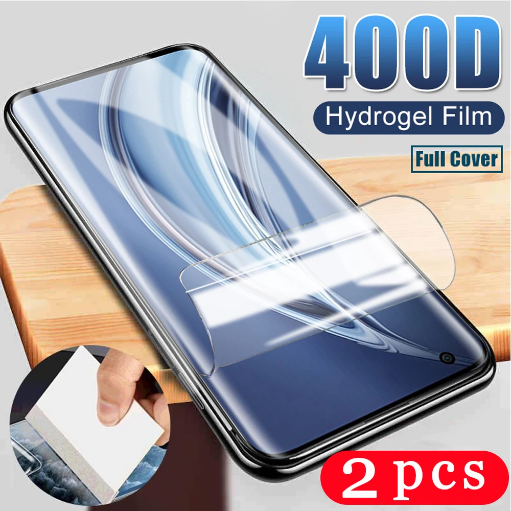 

2Pcs cover for xiaomi mi note 10 pro hydrogel film mi 10 lite pro phone screen protector protective film Not glass smartphone