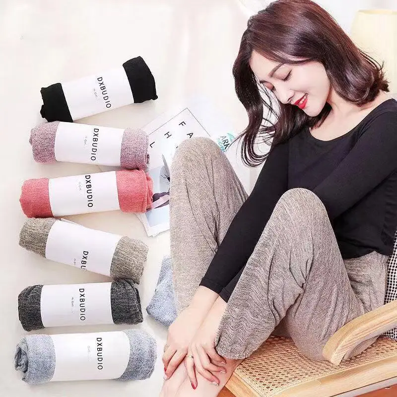 2020 новые брюки женские штаны спортивные тонкие свежие Свободные корейские