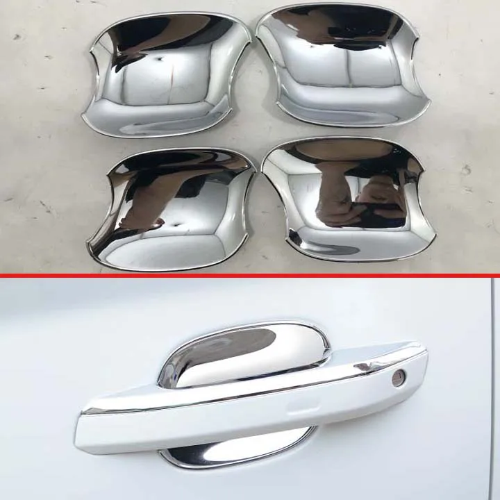 

Хромированная крышка чаши дверной ручки для Audi A4 B8/Q3/Q5/S4/ A5/ S5/ RS5/Автомобильная отделка ABS пластмассовые аксессуары