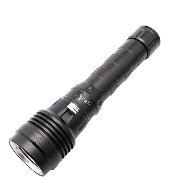 single flashlight XHP-50 светодиодный светильник-вспышка для подводной съемки, ультра яркий фонарь для подводного плавания 20000 люменов, водонепроницаемый заполняющий светильник, светильник-вспышка для ныряльщика - Цвет: single flashlight