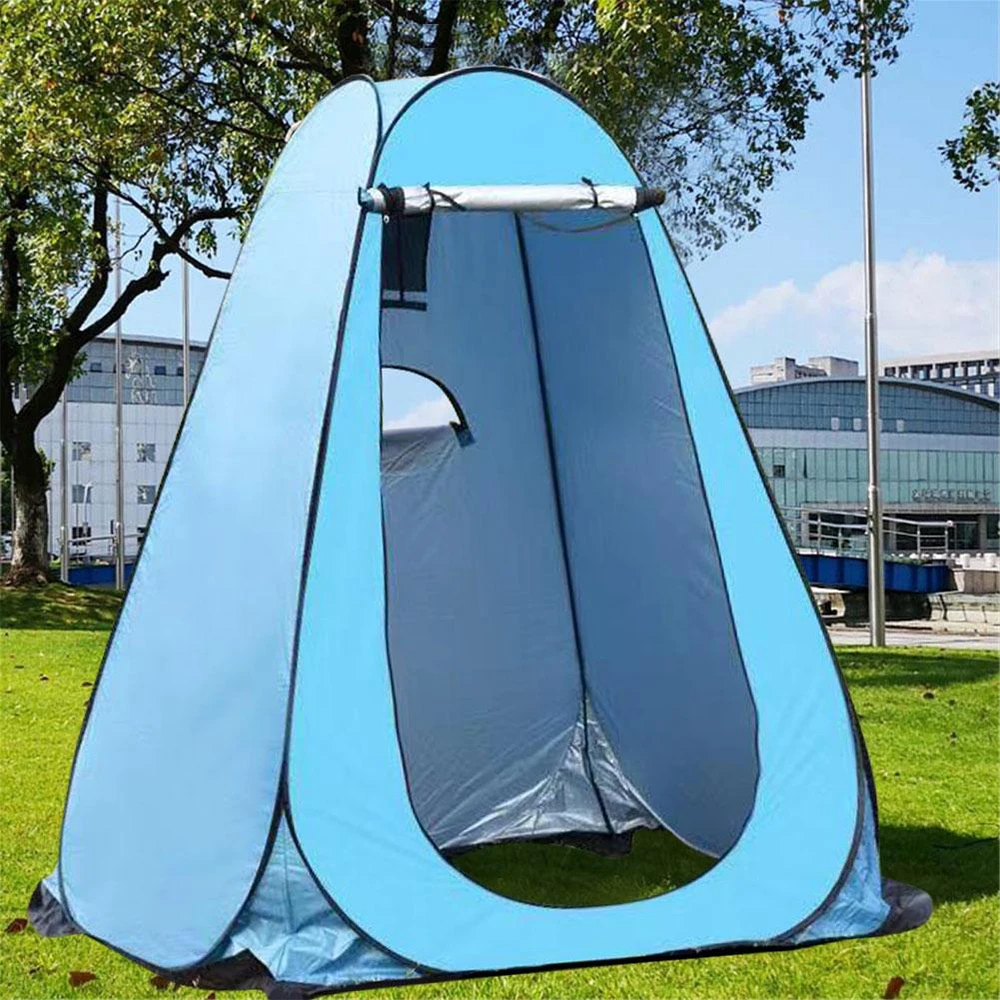 

Portable Privacy Shower Toilet Camping Pop Up Tent Camouflage Anti UV function Outdoor Dressing Tent photography Tent X172G