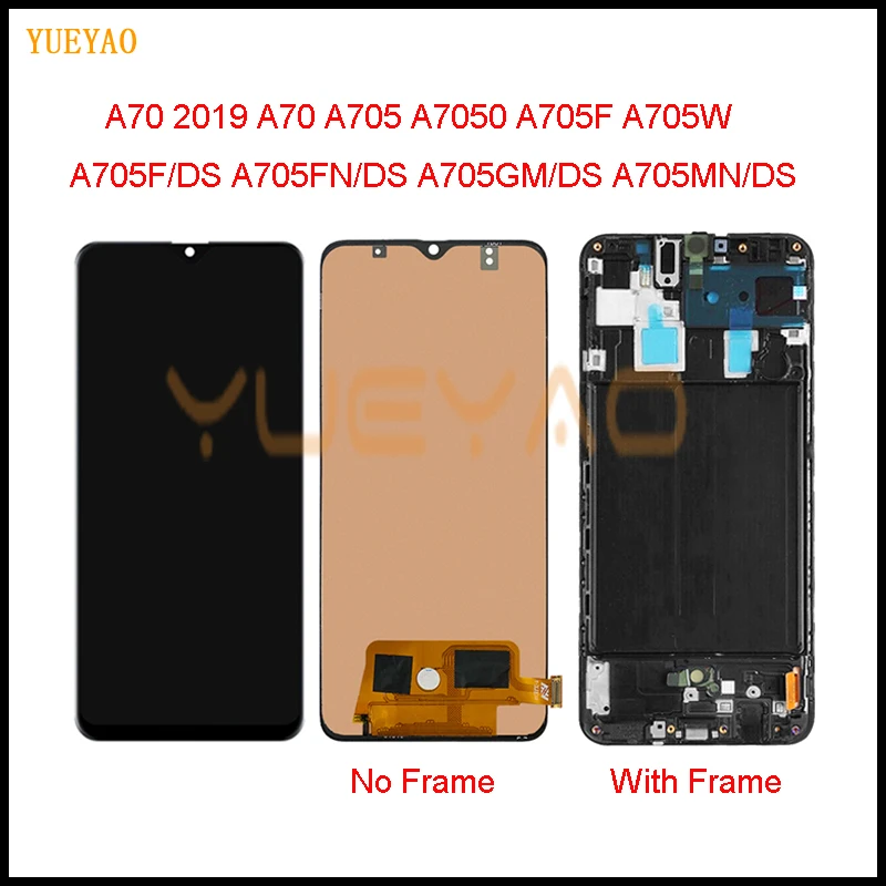 6 7 ''ЖК дисплей для Samsung Galaxy A70 LCD A705 A705F SM A705MN сенсорный экран дигитайзер в
